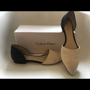 Calvin Klein color block flat 9